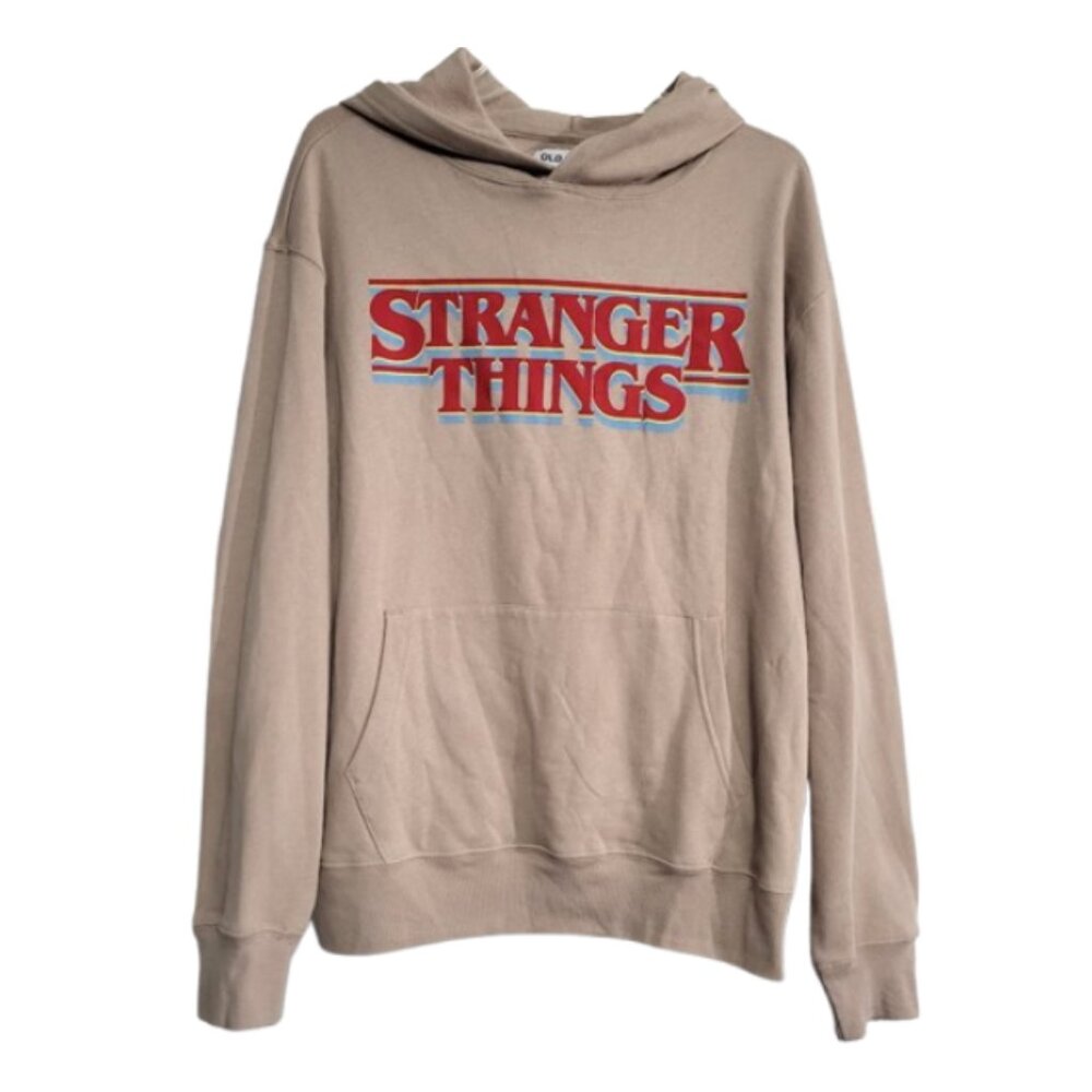 OLD NAVY "Stranger Things" Gender Neutral Pullover Hoodie - Size Adult L